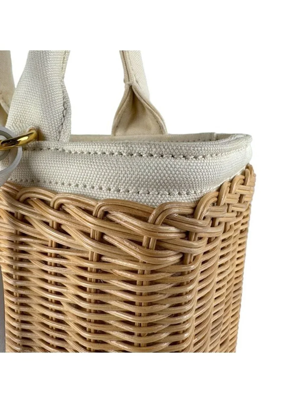 Prada Basket Shoulder Bag